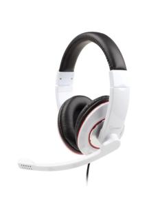 Gembird auriculares control de volumen blanco