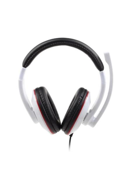 Gembird auriculares control de volumen blanco