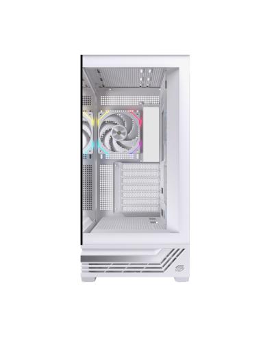 CAJA ATX SEMITORRE EINAREX S800 RGB 4 FANS BLANCA EXCS-PR-800R-W
