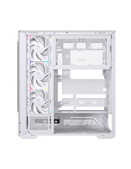 CAJA ATX SEMITORRE EINAREX S800 RGB 4 FANS BLANCA EXCS-PR-800R-W