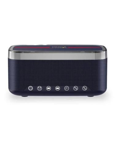 Red bull altavoz radio despertador cargador 12w