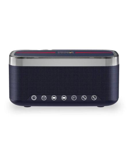 Red bull altavoz radio despertador cargador 12w