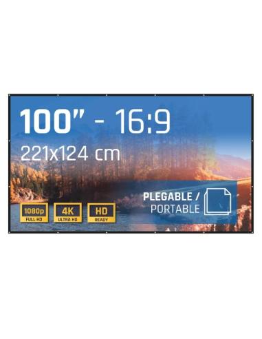 Iggual pantalla plegable eco-cost 100" 16:9