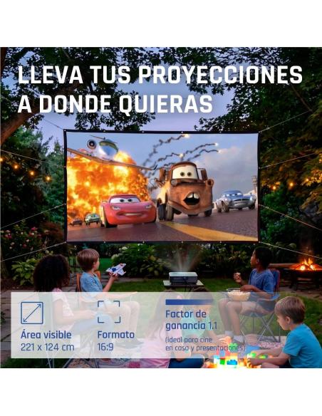 Iggual pantalla plegable eco-cost 100" 16:9