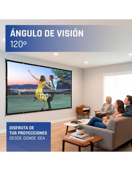 Iggual pantalla plegable eco-cost 120" 16:9