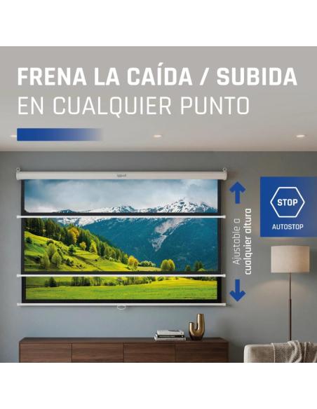 Iggual pantalla manual 16:9 92" 203x114 cm