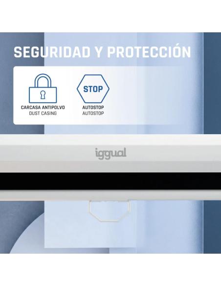 Iggual pantalla manual 16:9 72" 159x89 cm
