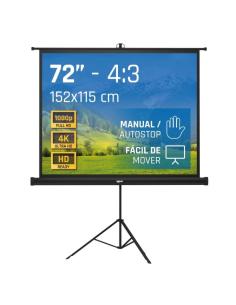 Iggual pantalla 72" 152x115 cm 4:3 trípode+bolsa