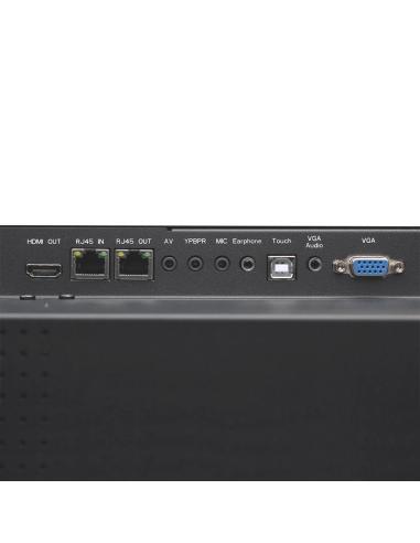 Iggual pantalla interactiva 4k orchid 86" webcam