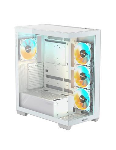 CAJA ATX SEMITORRE GIGABYTE C500 GLASS USB 3.1 BLANCA