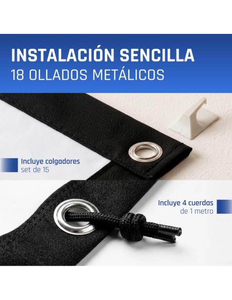Iggual pack mini proyector + pantalla 120" plegabl
