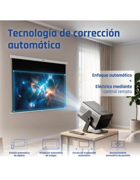 Iggual proyector 4k 1080p pro 800ansi android