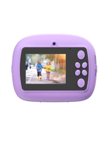 Celly cámara fotos niños imprimible violeta