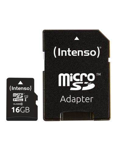 Intenso 3423470 micro sd uhs-i premium 16gb c/adap