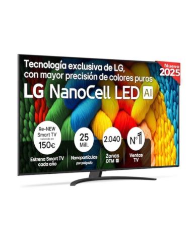 Lg 75nano81a6a tv 75" uhd nanocell alfa7 webos25