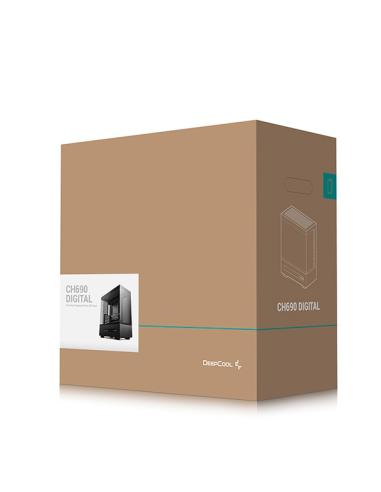 CAJA ATX SEMITORRE DEEPCOOL CH690 DIGITAL NEGRO R-CH690-BKNNA0D-G-1