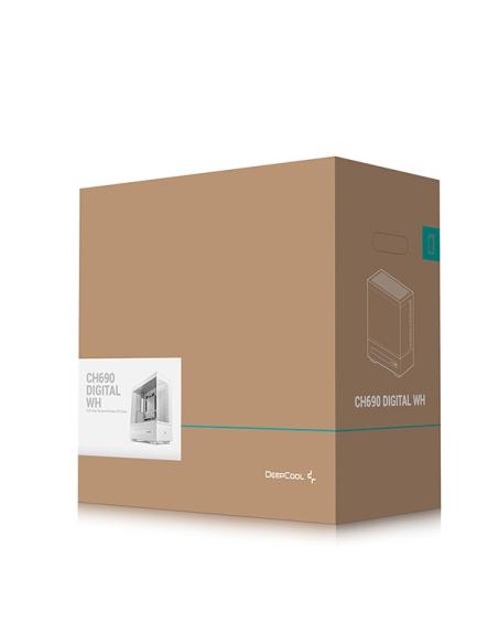 CAJA ATX SEMITORRE DEEPCOOL CH690 DIGITAL BLANCO R-CH690-WHNNA0D-G-1