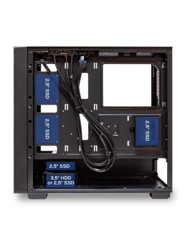 CAJA ATX UNYKA GAMING REVELAT MESH BLACK VENTANA ARGB UK121803