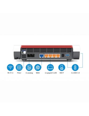 Fritz!box 5690 pro router wifi7 1x2,5gb wan 4xgb l