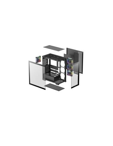 CAJA ATX SEMITORRE DEEPCOOL CG580V2 4F NEGRA R-CG580-BKADA4-G-2