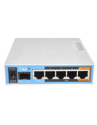 Mikrotik rb962uigs-5hact2hnt hap ac 5xgb 1xsfp 5gh