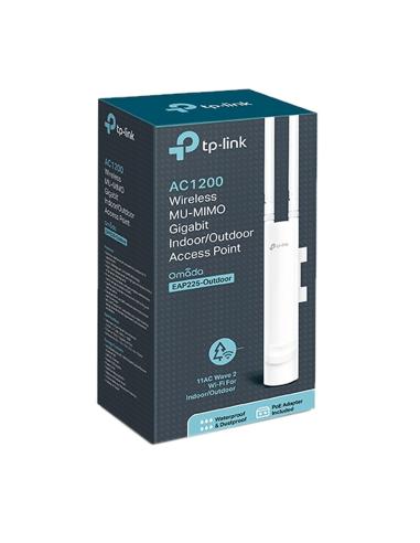 Tp-link eap225-outdoor punto acceso ac1200 poe