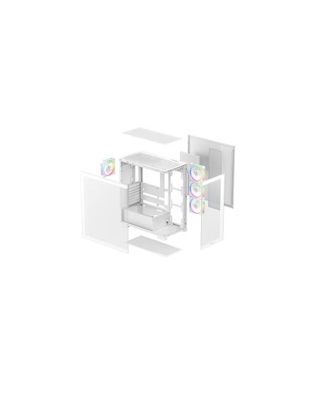 CAJA ATX SEMITORRE DEEPCOOL CG580V2 4F BLANCA R-CG580-WHADA4-G-2