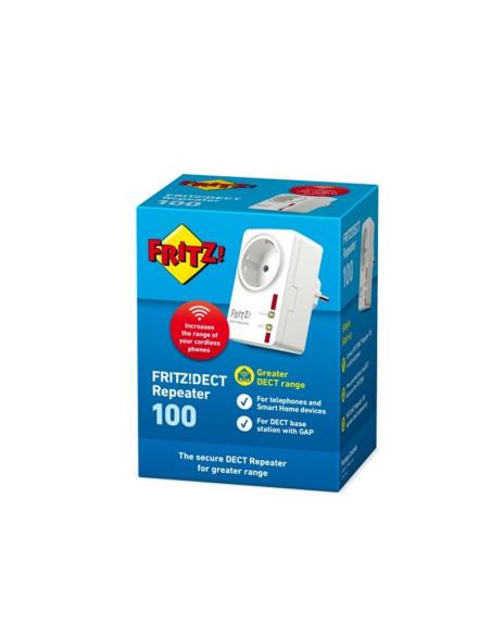 Fritz!dect repeater 100 extensor repetidor