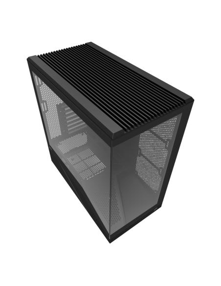 CAJA ATX ABYSM GAMING ARIAN FRAME A400 CRISTAL TEMPLADO USB3.2 NEGRA AB123533