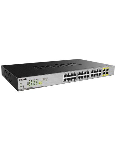 D-link dgs-1026mp switch 24xgb poe+ 2xsfp