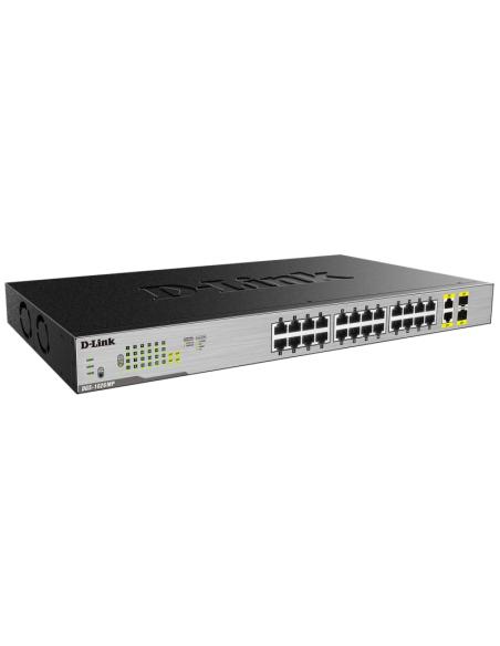 D-link dgs-1026mp switch 24xgb poe+ 2xsfp