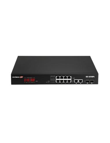 Edimax gs-5210pl switch 10xgb poe+ 2xsfp surve