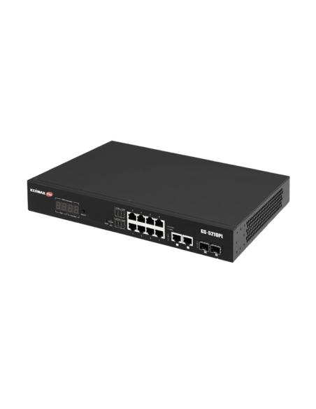 Edimax gs-5210pl switch 10xgb poe+ 2xsfp surve