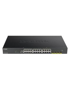 D-link dgs-1250-28xmp/e switch 24xgb poe 4x10gb