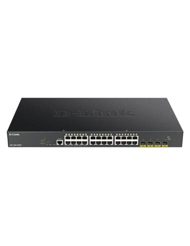 D-link dgs-1250-28xmp/e switch 24xgb poe 4x10gb