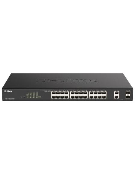D-link dgs-1100-26mpv2/e switch 24xpoe+ 2xsfp comb