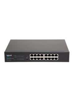 Iggual switch gigabit 16 puertos 1000mbps ges16000
