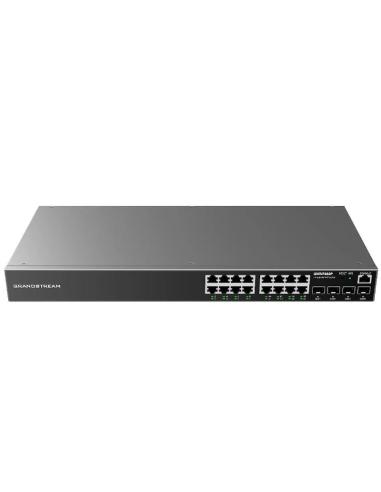 Grandstream gwn7802p switch 16xgbe poe 4xsfp 240w
