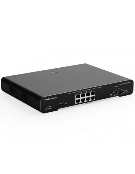 Reyee switch l2 8xgb poe+ 2xsfp slots rack
