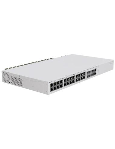 Mikrotik crs326-4c+20g+2q+rm switch 2x40gb qsfp+