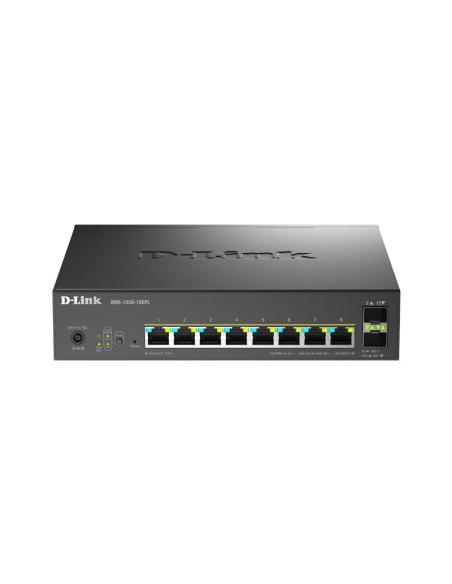 D-link dms-1250-10spl/e switch 8xmg poe 2xsfp+ l2