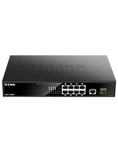 D-link dgs-1010mp/e switch 8xg poe 1xg up 1xg sfp