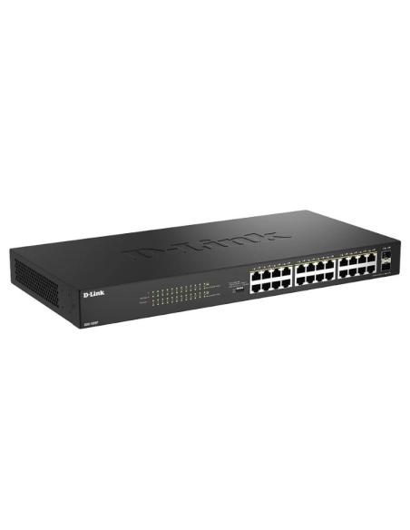 D-link dgs-1026p/e switch 24xgbe poe+ 2xsfp