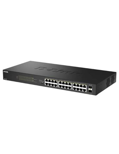 D-link dgs-1026p/e switch 24xgbe poe+ 2xsfp