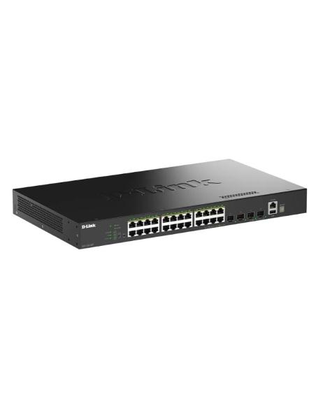 D-link dgs-1530-28p/e switch 24xgb poe 4xsfp+ 370w