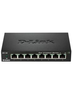 D-link des-108 switch 8x10/100mbps metal
