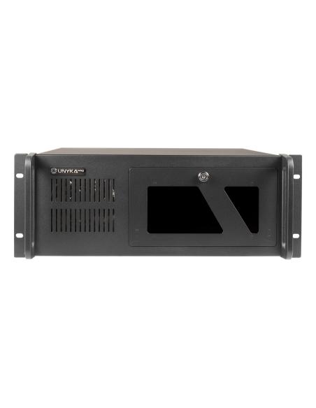 CAJA RACK 4U UNYKA ATX UK4229 NEGRA 2USB3 FAN12CM 2XFAN8CM UK51917