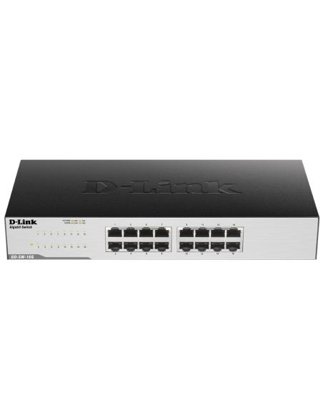 D-link go-sw-16g switch 16xgb metal