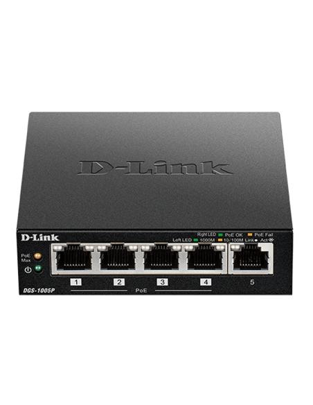 D-link dgs-1005p switch 5xgb 4xpoe