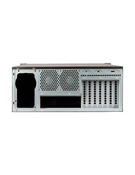 CAJA RACK 4U UNYKA ATX UK4229 NEGRA 2USB3 FAN12CM 2XFAN8CM UK51917